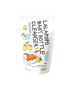 K-MOM Lalabebe Feeding Bottle, Fruit, and Vegetable Cleaner (Foam Consistency)