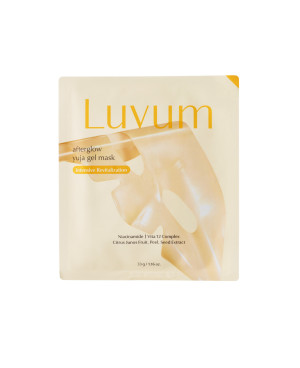 Luvum "Afterglow" multivitamin gel sheet mask