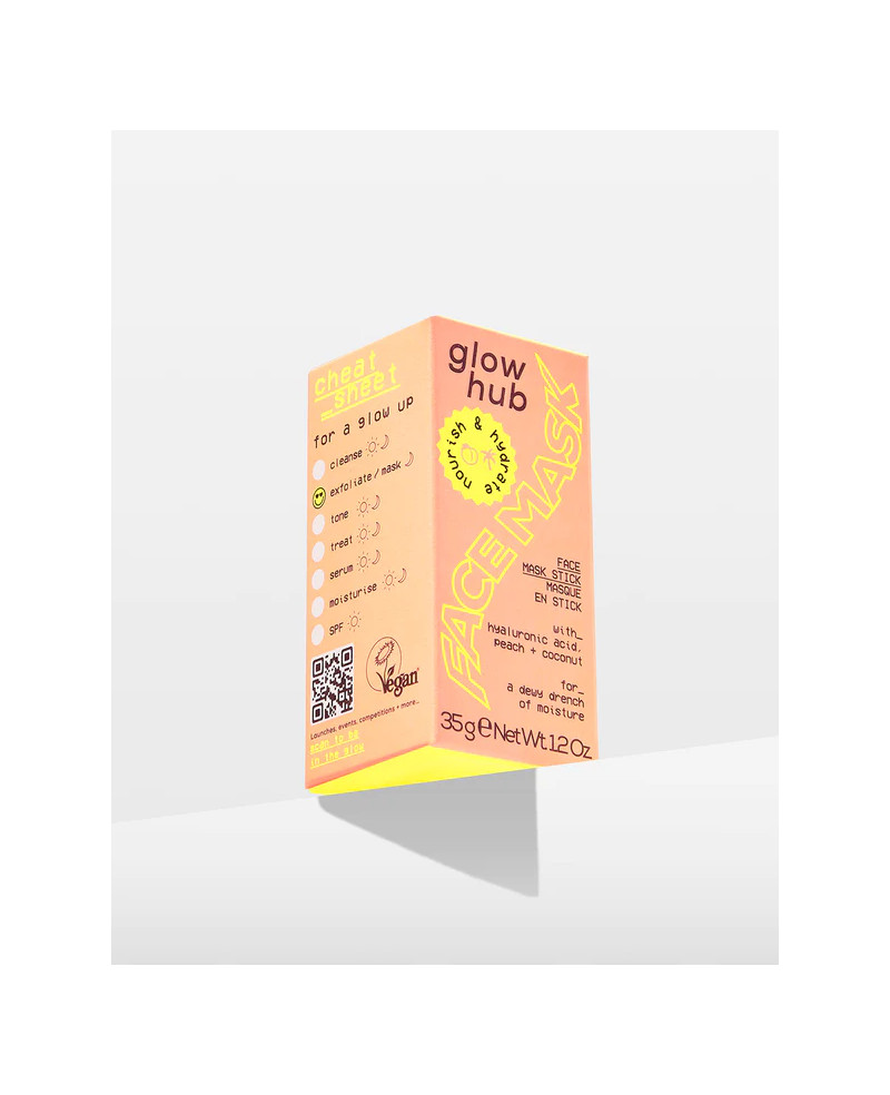 Glow hub nourish&hydrate peach mask stick moisturizing mask 35g