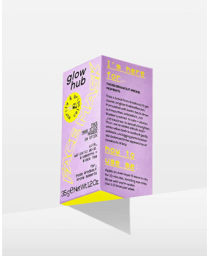 Glow hub purify&brighten blueberry mask stick cleansing mask 35g