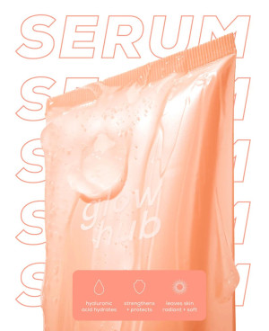 Glow hub nourish& hydrate body serum 200ml