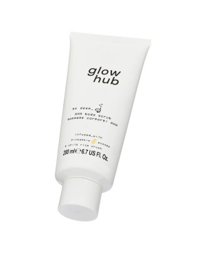 Glow hub go deep AHA body scrub 200ml